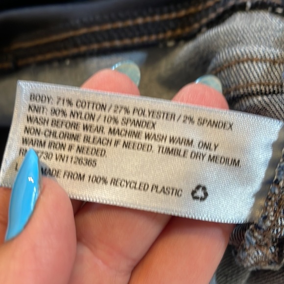 ISABEL maternity over the belly skinny ENTUBADO dark wash jeans 14/32R - Picture 11 of 13